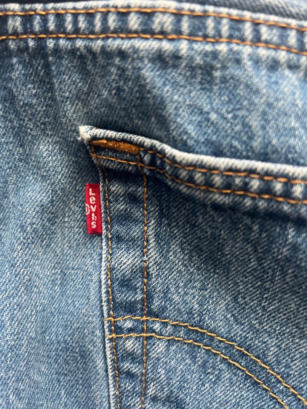 Levi’s 501 Original Fit Jeans Men’s 34x34 ButtonFly LightWashStraightLegClassic - Picture 5 of 12